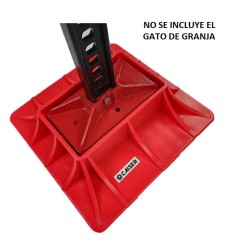 Base de gato 4x4 high lift farm jack para uso en suelo blando